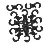 TOVINANNA 50 Clips de Fijación para Cables de Bicicleta de Montaña Gancho Cruzado para Vaina de Cadena, Uso en Mantenimiento y Rutas Ciclistas