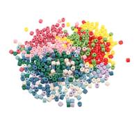 TOVINANNA 500 Cuentas Cilíndricas Acrílicas de Colores Pastel para Pulseras y Llaveros, Ligeras y Cómodas, Ideales para Manualidades DIY y Bricolaje