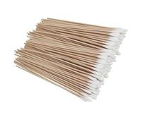 TOVINANNA 500 Piezas Hisopos De Algodón Mango De Madera Bastoncillos De Algodón Multiusos Para Uso Doméstico y Comercial