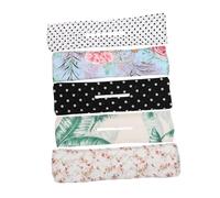 TOVINANNA 5piezas Bandas Cabello Trenzadas para Mujeres y Niñas para Hacer Moños de Fiesta Diadema Lazo Diadema Giratoria