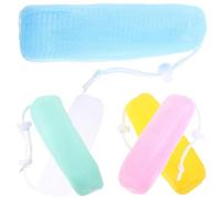 TOVINANNA 5piezas Jabón De Malla Para Hacer Pompas De Jabón Para Fregar Para Uso Manual Baño