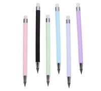 TOVINANNA 6 Lápices Eternos sin Tinta para Estudiantes Diseño Creativo, sin Necesidad de Afilar y Portátiles para Dibujo y Escritura Práctica