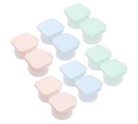 TOVINANNA 6 Piezas Estuche para Lentes De Contacto Presión Unidades Diseño Simple Soporte para Lentes Hogar y Viajes