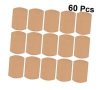 TOVINANNA 60piezas Caja De Papel Kraft Para Dulces De Cajitas De Obsequio De Papel Con Forma De Almohada Para Fiestas y Decoración Del Hogar