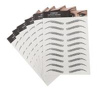 TOVINANNA 6hojas Pegatinas Para Cejas Impermeables Imitación De Cejas Para Maquillaje Natural Para y Bloggers