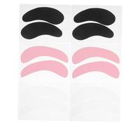 TOVINANNA 6pares Pegatinas De Silicona Para Párpados De Herramientas Para Levantamiento De Pestañas Almohadillas De Silicona Para Permanente y Maquillaje Fácil Salón o Hogar