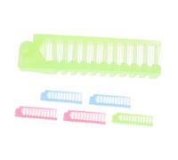 TOVINANNA 6piezas Cepillo De Pelo Plegable Antiestático De Cepillo De Para Peines Portátiles Para Tipos De Cabello