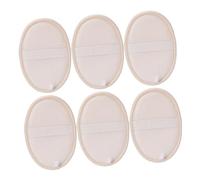 TOVINANNA 6piezas Esponjas De Loofah Exfoliantes Naturales Para Baño Toallas De Limpieza Suaves y Ecológicas Color Beige
