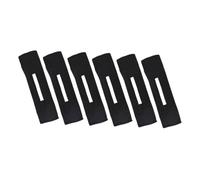 TOVINANNA 6piezas Rizador De Pelo Cinta Elástica Cabello Herramientas Para Hacer Moños De Adornos Cabello Trenzados Para Crear Diademas y Moños Postizos Para Mujeres