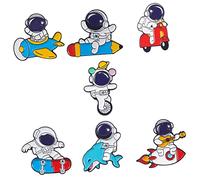TOVINANNA 7Piezas Broches de Astronautas Accesorios Decorativos para Mujeres Adecuados para Ropa Bolsos y Sombreros Premium Perfectos para y Ocasiones
