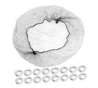 TOVINANNA 80 piezas Redecilla para Moño Negra Invisible con Borde Elástico para Pelo Profesional de Ballet y Servicio de Alimentación Malla Alta Elasticidad para Trabajo y Danza