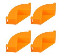 TOVINANNA Abrazaderas de Esquina de 90 Grados para Carpintería, Juego de 4 Unidades Naranja, Soporte para Marco de Fotos, Herramienta de Sujeción para Gabinetes y Escuadras Angulares