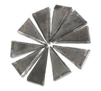 TOVINANNA Accesorios de Instalación 20 Piezas Cuñas de Acero al Carbono Mango para Fijar Mangos de Martillo en Obras