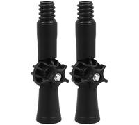 TOVINANNA Adaptador de Ángulo Giratorio 2 Piezas para Poste Telescópico Conector Giratorio, Accesorio de Limpieza para Escobas y Plumero Junta