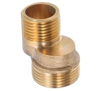 TOVINANNA Adaptador Excéntrico de Pie Curvo de Cobre 35 Mm, Conector de Codo para Grifo de Bañera, Accesorio de Plomería Resistente y Compatible para Instalación de Ducha en Baño