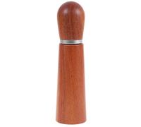 TOVINANNA Agitador de Café Espresso con Aguja y Mango de Madera Base de Nogal para Distribución Uniforme del Café Molido Herramienta Reutilizable para Cafeterías y Hogar