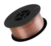 TOVINANNA Alambre sin Gas de Soldadura de Acero al Carbono Er70s-6 1,2 Mm Hilo Sólido 1 Kg Núcleo Fundente para Soldador para Soldadura Industrial, Reparación Mecánica y Construcción