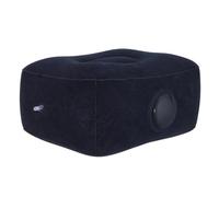 TOVINANNA Almohadilla Inflable para Reposapiés Acolchado Suave de PVC Aterciopelado, Plegable y Resistente para Adultos Aventuras al Aire Libre y Coches