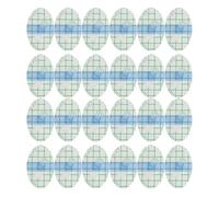 TOVINANNA Almohadillas Impermeables Oídos de Ñiño 120 Unidades, Pegatinas Protectoras Desechables para Ducha y Baño, Cubreorejas Suaves y Transpirables Tamaño 4.4x6.8 Cm, Protección