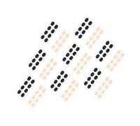 TOVINANNA Almohadillas Nasales de Eva Que No Dañan La Piel 16 Pares Almohadillas Nasales Adhesivas para Anteojos Cómodas Y Antideslizantes