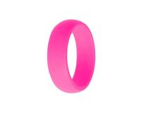 TOVINANNA Anillo de Silicona para Mujer 8 Mm Práctico y Colorido, Paquete de 10 Piezas, Adecuado para Actividades Físicas y Trabajo Manual Color Aleatorio