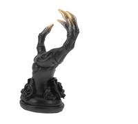 TOVINANNA Anillo Portajuntas Baratijas Organizador De Joyas Colgantes Estético Gótico Forma Mostrar Estante Decoración De Mano para Grifo Escena Portavidía Negro Resina Sintética