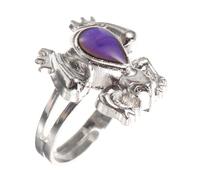 TOVINANNA anillo termocrómico llave dedo anillo de mujer que cambia de color anillos ajustables anillos de rana para mujer Anillos de chicas anillo de rana anillos extraños aleación
