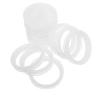 TOVINANNA Anillos de Sellado de Silicona 58 MM para Prevención de Fugas en Colectores Solares, 72 Unidades para Mantenimiento y Reparación de Calentadores de Agua y Spa