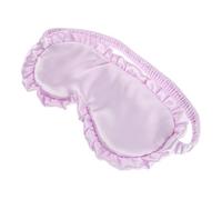 TOVINANNA Antifaz opaco de encaje antifaz para dormir con ojos de seda imitada noche máscara Cubrir sedoso Duerme con los ojos vendados antifaz para dormir lindo Lavender