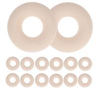 TOVINANNA Bandas de Castración para Ganado y Herramienta de Castración de Granja Uso en Granjas 100 Piezas Anillos Elásticos Flexibles Seguros