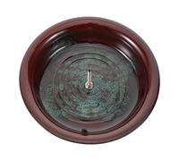TOVINANNA Bandeja de Cerámica para Moxa 11,5 Cm Soporte Fijo para Varillas de Moxa Placa para Cenizas Resistente al Calor Adecuado para Moxibustión y Terapia de Hierbas Chinas