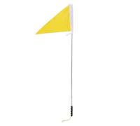 TOVINANNA Bandera de Guía Turística de Alta Visibilidad Mástil Extensible de Acero Inoxidable y Funda Reforzada, Fácil de Transportar para Actividades de Senderismo y Grupos Escolares
