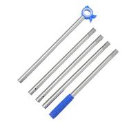 TOVINANNA Barra Telescópica Extensible para Abrir Ventanas de Tipo Ventana Superior Mango Antideslizante, Material Metálico y Plástico, Adecuado para Cocinas y Uso Diario Hogar