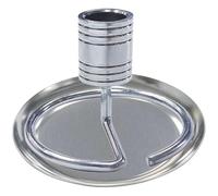 TOVINANNA Base Metálica para Quemador de Moxa Soporte Firme y Bandeja Redonda para Cenizas, Adecuado para Interiores