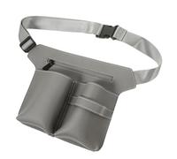 TOVINANNA Bolsa Cinturón Tipo Bolsa Tijeras de Peluquería para de Cuero Ligera y Portátil Adecuado para para Peluquero Barberías y Actividades al Aire Libre