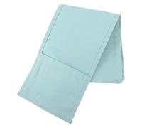 TOVINANNA Bolsa de Almacenamiento Lateral Organizador Fácil de Limpiar para Sofá y Silla de Algodón Azul para Salón y Orden Reposabrazos