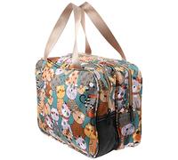 TOVINANNA Bolsa de Cosméticos Multifunción Cremallera 1 Unidad Tamaño Grande para Mujer Viaje y Uso Diario Almacenamiento Húmedo y Seco Material PU Resistente