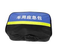 TOVINANNA Bolsa de Emergencia Vacía para Coche 335X225X105 CM de Tela Oxford Resistente Cierre de Cremallera Bolsa Compacta para Atención Básica en Viajes y Senderismo