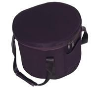 TOVINANNA Bolsa de Transporte para Cuencos Cantores de Cristal 12 Pulgadas Color Púrpura con Forro Acolchado Interior Estuche Portátil de Poliéster y Algodón para Protección y