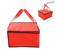 TOVINANNA Bolsa Isotérmica para Pizza y Fruta Recién Cortada Aislamiento Térmico y Tela No Tejida Ligera para Llevar en Fiestas al Aire Libre, Pack de 2 Unidades