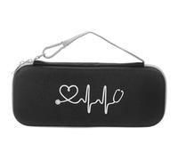 TOVINANNA Bolsa Porta Estetoscopio Compartimentos Internos, Estuche de Viaje Rígido para Accesorios Médicos, Adecuado para Profesionales de Enfermería y Uso Doméstico