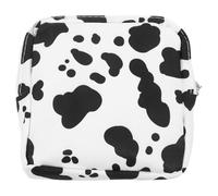 TOVINANNA Bolsa Sanitaria para Toallas Sanitarias y Pintalabios de Algodón, Ligera y Multifunción, Adecuado para Viaje y Uso Escolar de Mujeres y Niñas
