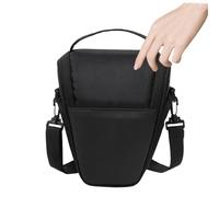 TOVINANNA Bolso Bandolera Acolchado para Cámara Digital Pequeño Unisex, Estuche Resistente de Poliéster y Nailon Correa Ajustable, Bolsa para Cámara Portátil Adecuado para Fotografía