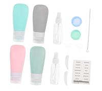 TOVINANNA Botellas De Silicona Botellas De Champú Portátiles Para Loción De Viaje Organizador De Cosméticos Líquidos Para Cuidado Piel