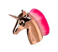 TOVINANNA Brocha de Maquillaje Profesional Unicornio para Polvos y Base 1 Mango de Plástico para Mujeres y Niñas Diseño Creativo