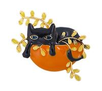 TOVINANNA Broche de Animales Forma de Accesorio Creativo de Esmalte para Ropa Pin Divertido y Elegante para Suéteres y Chaquetas