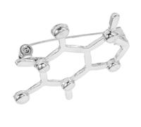 TOVINANNA Broche De Química Molecular Elegante Pin De De Biología Molecular Para y Profesores Joyería Científica Para Mujeres Decorativo Para Ropa