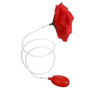 TOVINANNA Broche de Rosa Que Lanza Agua de Forma Divertida: Broche de Flor de Simulación Creativo para Bromas de Fiesta, Accesorio Gracioso para Disfraces de Payaso Y Celebraciones Festivas.