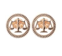 TOVINANNA Broche Metálico de Balanza de Justicia 2.50X2.50X1.00Cm para Atuendos Formales, Accesorio para Jueces y Abogados en Eventos Profesionales