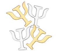 TOVINANNA Broche Símbolo de Psicología, Broche para Mujer, Estilo Vintage en Aleación, Fijación y Diseño Elegante, Accesorio Adecuado para Ropa y Ocasiones Obsequios